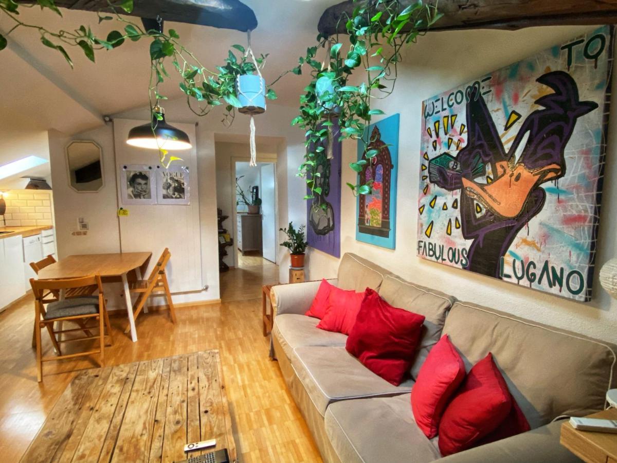 Cozy Apartment By The The Lake Of لوغانو المظهر الخارجي الصورة